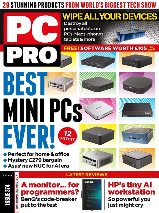 Title details for PC Pro by Future Publishing Ltd - Available